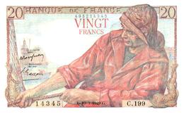 Billet > France > 20 Francs 1949 (comme Neuf) - 20 F 1942-1950 ''Pêcheur''