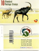 SOUTH AFRICA, 1998, Booklet 46,  Antelopes, 29 April - Libretti