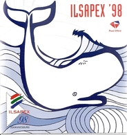 SOUTH AFRICA, 1998, Booklet 51xx,  Ilsapex 98,  Whales - Cuadernillos