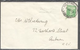 1940  Military Concession Rate From Mil. P.O. Wallgrove 16 FE 40 - Brieven En Documenten