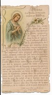 Image Pieuse Chromo Prière à La Vierge Immaculée Par Pie X - Marie - Editeur Bouasse-Lebel -  Holy Card - Images Religieuses