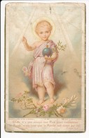 Image Pieuse Chromo XIXe Dieu N'a Pas Envoyé Son Fils... - Editeur Bouasse-Lebel N°M90 -  Holy Card - Devotieprenten