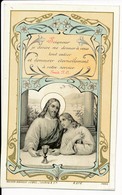 Image Pieuse Chromo Art Nouveau Seigneur Je Désire Me Donner à Vous... - Editeur Bouasse-Lebel N°M272 -  Holy Card - Images Religieuses