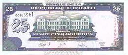 Haiti  P-266e  25 Gourdes  2014  UNC - Haiti