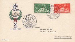 OT2  Lettre De Turquie 1959   OTAN  TTB - NAVO