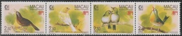 Macau Macao Chine 1995 - Aves De Estimação - Stamp Exhibition "Singapore '95" - Singapore Birds - MNH/Neuf - Nuovi