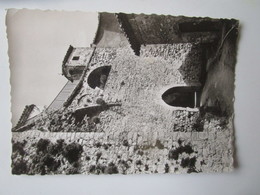 Bargemon. Chateau Du XIVe Siecle Et La Tour De Guet. Collection Tabac C. Rouvier 57 Postmarked 1961. - Bargemon