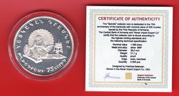 Armenien / Armenie / Armenia 1994, 75th Anniversary Of The 1st Banknote, Silver Coin, 1000 Dram - Proof - Arménie