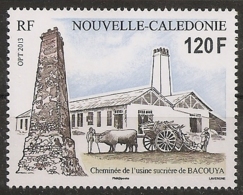 Nouvelle-Calédonie 2013 - Cheminée De L'usine Sucrière De Bacouya - Unused Stamps