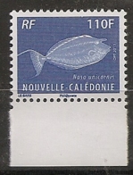 Nouvelle-Calédonie 2013 - Naso Unicornis - Unused Stamps