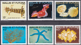 WALLIS ET FUTUNA 1979 «Shells, Muscheln, Marine Life» - Mi# 361-66 MNH - Ungebraucht