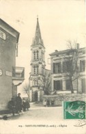 47 - SAINT SYLVESTRE - L'Eglise En 1913 - Otros & Sin Clasificación