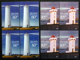 Iceland  2002   Lighthouse Minr.1007-08   MNH (**)  ( Lot F 595) - Ungebraucht