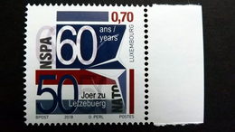 Luxemburg 2161 Yt 2104 **/mnh, 60 Jahre Logistikdienstleister „NATO Support And Procurement Agency“ (NSPA) - Ongebruikt