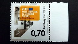 Luxemburg 2162 Yt 2104 **/mnh,  Europäisches Jahr Des Kulturerbes - Ungebraucht