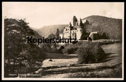 ALTE POSTKARTE MAYEN EIFEL SCHLOSS BÜRRESHEIM 1931 Castle Chateau Landkreis Koblenz Ansichtskarte Postcard Cpa - Mayen