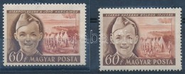 ** 1950 Gyermek Tévnyomat (190.000)  (vékony Vízszintes Fényes Csík A Gumi Közepén - Hawid / Thin Shiny Horizontal Line  - Autres & Non Classés