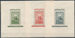 ** 1951 80 éves A Magyar Bélyeg Blokkskor (pár Rozsdafolt, Kis Törések / Light Stain, Creases) (45.000) - Other & Unclassified