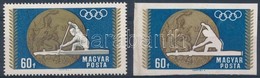 (*) 1969 Olimpiai érmesek 60f Szürke Szín Nélkül + Támpéldány - Autres & Non Classés