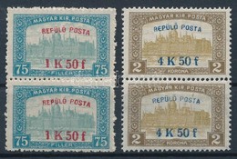 ** 1918 Repülő Posta Sor Párokban (30.000) - Other & Unclassified