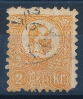 O 1871 Kőnyomat 2kr (23.500) (sarokhiba / Missing Corner) - Altri & Non Classificati