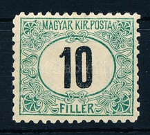 * 1903 Zöldportó 10f B 11 1/2 Fogazás (20.000) - Other & Unclassified