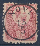 O 1871 Réznyomat 5kr (sarokhibák) 'NOVI' (Gudlin 250 Pont) - Sonstige & Ohne Zuordnung