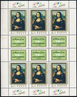 ** 1974 Mona Lisa Hajtott Kisív (13.000) - Sonstige & Ohne Zuordnung