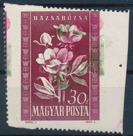 * 1950 Virág 30f Látványosan Eltolódott Színnyomatokkal, Erős Elfogazással - Altri & Non Classificati