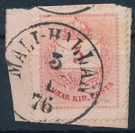 1876 5kr Kivágáson 'MALI-HALLAN' (Gudlin 500 P) - Other & Unclassified