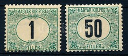 ** 1903 Zöldportó 1f , 50f 'A' (11.000) - Andere & Zonder Classificatie