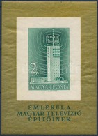 ** 1958  Televízió Vágott Blokk (25.000) - Sonstige & Ohne Zuordnung