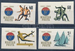 ** 1961 Vasas Sportklub (I.) Vágott Sor (5.000) (kis Törések) - Autres & Non Classés