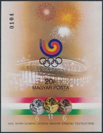 ** 1988 Szöuli Olimpia érmesei Vágott Blokk (5.000) - Altri & Non Classificati