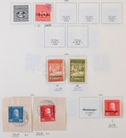 * O K.u.k. Feldpost Gyűjteményrész, 76 Klf Bélyeg 7 Albumlapon (46.000) - Used Stamps