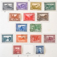 * O Bosznia Hercegovina Gyűjteményrész 1901-1910, 52 Klf Bélyeg 3 Albumlapon (47.000) - Used Stamps