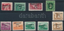 * 1952-1960 10 Db Meghatalmazás - érvényes Bélyeg - Used Stamps