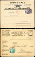 5 Db Klf Cégfejléces Küldemény - Used Stamps