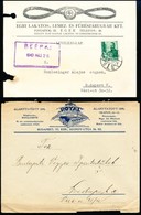 5 Db Klf Cégfejléces Küldemény - Used Stamps