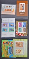 ** 1981-1992 95 Különféle Blokk, Kisív, Emlékív, Csík 8 Lapos Jó Minőségű Blokkberakóban - Used Stamps