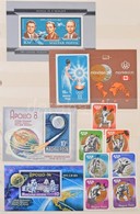 ** Sorok, Blokkok A 60-as 70-es évekből 12 Vastag Lapos Nagyalakú Berakóban - Used Stamps
