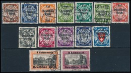 O Deutsches Reich 1939 Mi 716-729 (Mi EUR 220.-) - Other & Unclassified