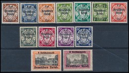 ** Deutsches Reich  1939 Forgalmi Mi 716-729 (727 Nélkül) (Mi EUR 205.-) - Andere & Zonder Classificatie