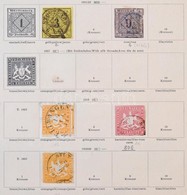 O Württemberg 157 Bélyeg Albumlapokon (Mi EUR 1.210.-) - Sonstige & Ohne Zuordnung