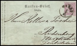Ausztria 1891 - Andere & Zonder Classificatie