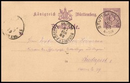 Német államok - Württenberg 1888 - Other & Unclassified