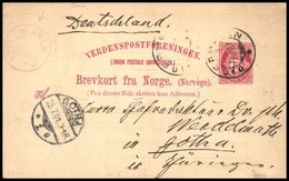 Norvégia 1901 - Altri & Non Classificati