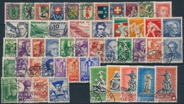 O Svájc 1925-1940 Pro Patria, Pro Juventute Sorok Stecklapon (Mi EUR 250,-) - Andere & Zonder Classificatie