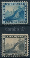 * Nicaragua 2 Klf Klasszikus Bélyeg Garancia Nélkül (Mi EUR 165,-) - Autres & Non Classés