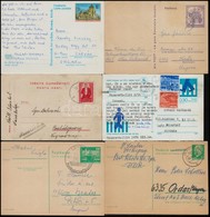 1953-1988 9 Db Külföldi Levelezőlap (török, Izraeli, Osztrák, Holland Stb.) - Sonstige & Ohne Zuordnung